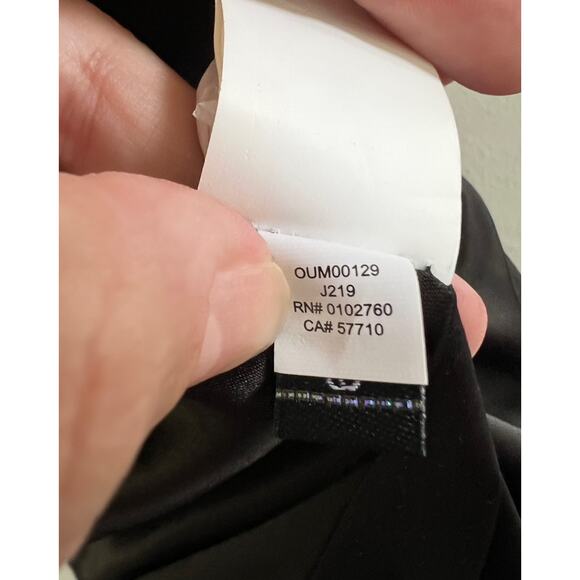 Eileen Fisher NWT Silk Metallic Gray Brown Textured Blazer Neutral size Small - Picture 14 of 15